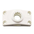 Scotty Combination Side / Deck Mount - White [241-WH] - Rough Seas Marine