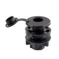 Scotty Compact Threaded Round Deck Mount [444-BK] - Rough Seas Marine