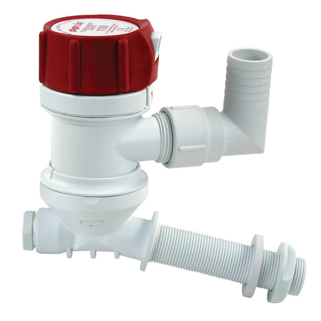 Rule "C" Tournament Series 800 GPH Livewell/Aerator w/ Angled Inlet [403C] - Rough Seas Marine