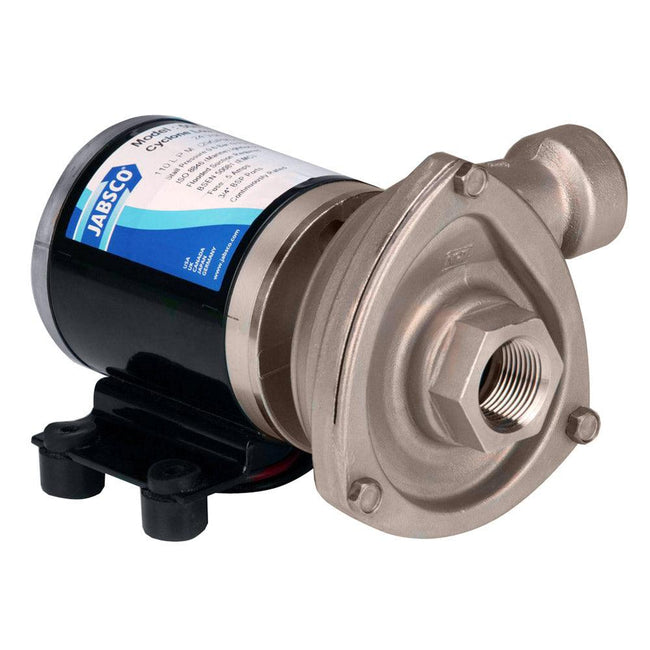 Jabsco Low Pressure Cyclon Centrifugal Pump - 12V [50840-0012] - Rough Seas Marine