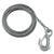 Fulton 7/32" x 50' Galvanized Winch Cable and Hook - 5,600 lbs. Breaking Strength [WC750 0100] - Rough Seas Marine