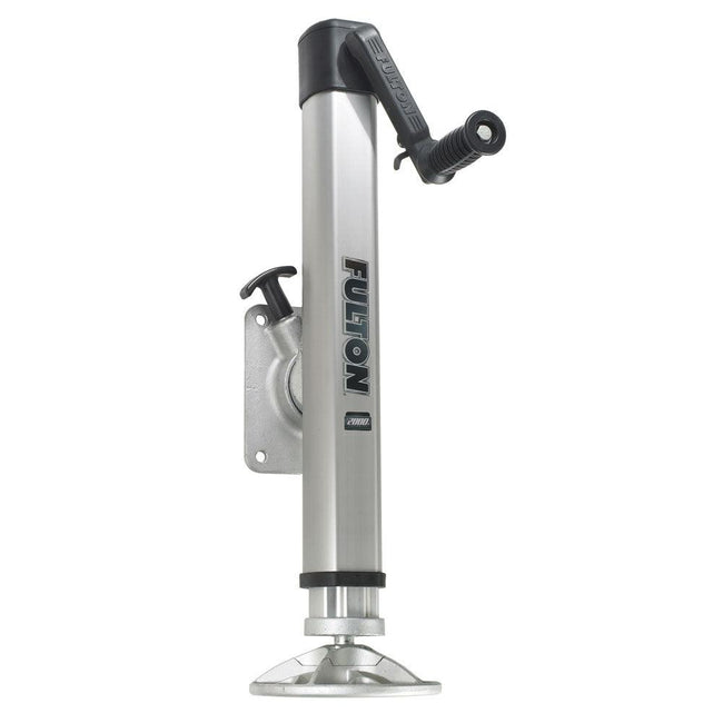 Fulton F2 Trailer Jack Bolt-On 2,000 lbs. Lift Capacity Adjustable Swivel w/Footplate [1413230134] - Rough Seas Marine