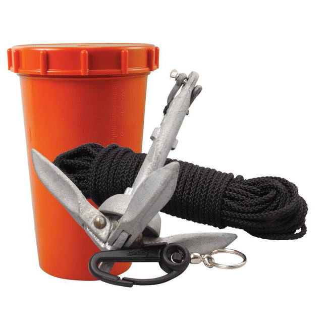 Scotty Anchor Kit - 1.5lbs Anchor & 50' Nylon Line [797] - Rough Seas Marine