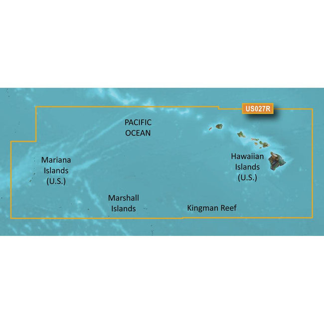 Garmin BlueChart g3 HD - HXUS027R - Hawaiian Islands - Mariana Islands - microSD/SD [010-C0728-20] - Rough Seas Marine