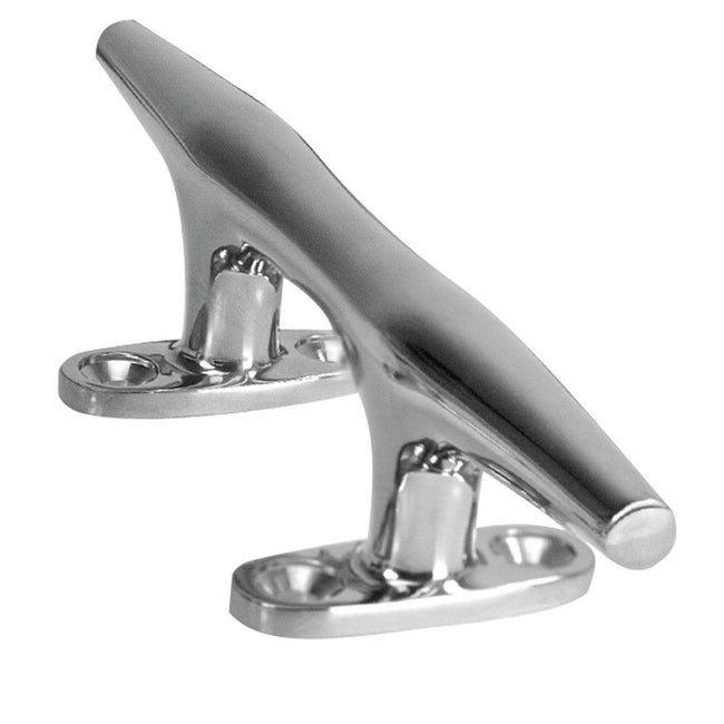 Whitecap Heavy Duty Hollow Base Stainless Steel Cleat - 10" [6111] - Rough Seas Marine