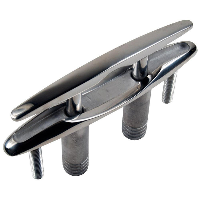 Whitecap Pull Up Stainless Steel Cleat - 8" [6710] - Rough Seas Marine