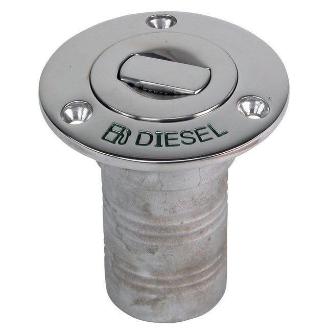 Whitecap Bluewater Push Up Deck Fill - 1-1/2" Hose - Diesel [6994CBLUE] - Rough Seas Marine