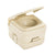 Dometic 964 Portable Toilet w/Mounting Brackets - 2.5 Gallon - Parchment [311096402] - Rough Seas Marine
