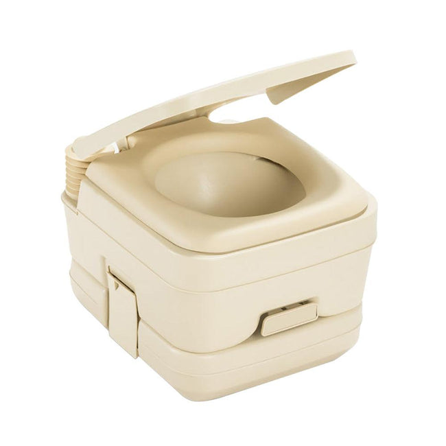 Dometic 964 Portable Toilet w/Mounting Brackets - 2.5 Gallon - Parchment [311096402] - Rough Seas Marine