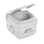 Dometic 964 MSD Portable Toilet w/Mounting Brackets - 2.5 Gallon - Platinum [311196406] - Rough Seas Marine