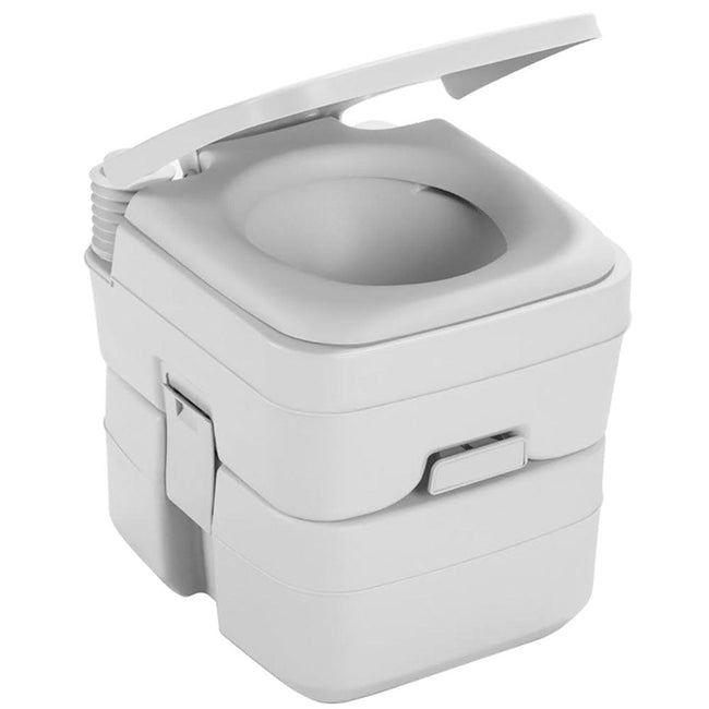 Dometic 965 MSD Portable Toilet w/Mounting Brackets - 5 Gallon - Platinum [311196506] - Rough Seas Marine