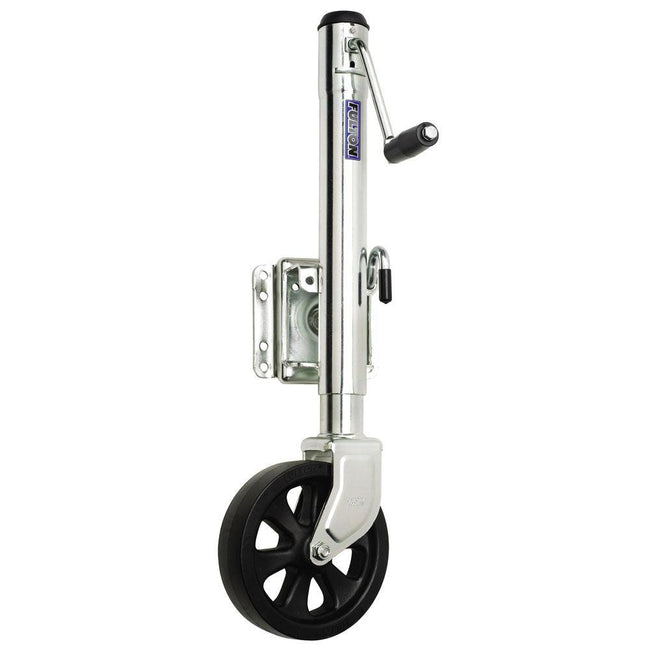 Fulton 1500 lbs. Swing Away Bolt on Single Wheel Jack [XP15L 0101] - Rough Seas Marine