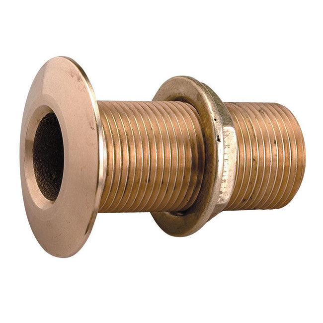 Perko 2" Thru-Hull Fitting w/Pipe Thread Bronze MADE IN THE USA [0322009PLB] - Rough Seas Marine