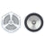 Boss Audio 7.5" MR752C Speakers - White - 400W [MR752C] - Rough Seas Marine
