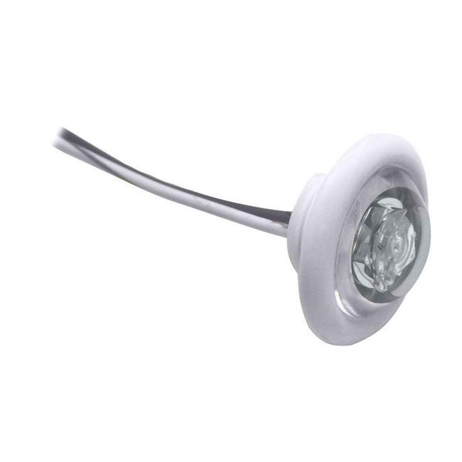 Innovative Lighting LED Bulkhead/Livewell Light "The Shortie" White LED w/ White Grommet [011-5540-7] - Rough Seas Marine