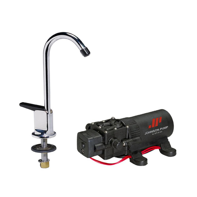 Johnson Pump 1.1 Pump/Faucet Combo 12V [61123] - Rough Seas Marine