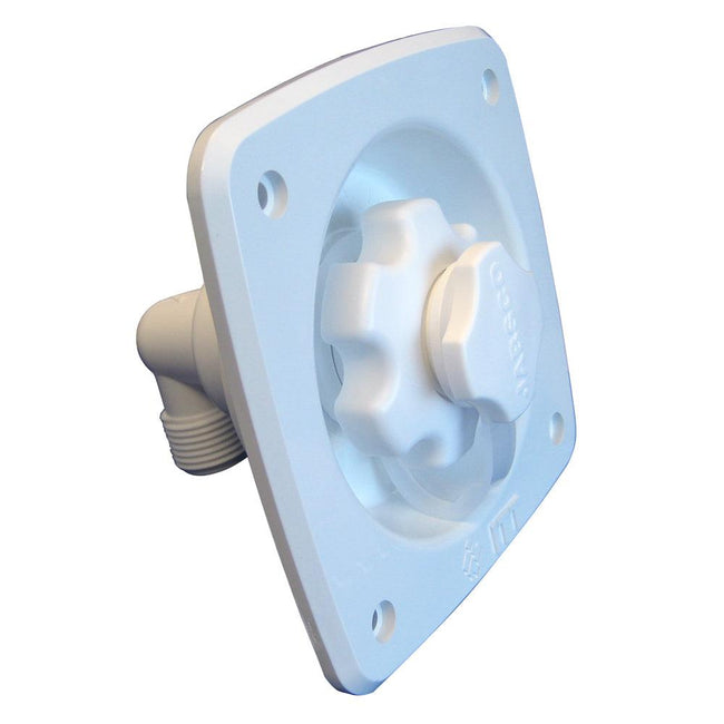 Jabsco Flush Mount Water Pressure Regulator 45psi - White [44411-1045] - Rough Seas Marine