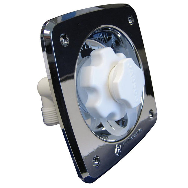 Jabsco Flush Mount Water Pressure Regulator 45psi - Chrome [44411-2045] - Rough Seas Marine