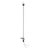 Attwood Stowaway Light w/2-Pin Plug-In Base - 2-Mile - 24" [7100A7] - Rough Seas Marine