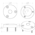 Lumitec High Intensity "Anywhere" Light - Brushed Housing - Blue Non-Dimming [101034] - Rough Seas Marine