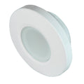 Lumitec Orbit - Flush Mount Down Light - White Finish - 2-Color Blue/White Dimming [112521] - Rough Seas Marine