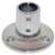 Whitecap " O.D. 90 Degree Round Base SS Rail Fitting [6039C] - Rough Seas Marine