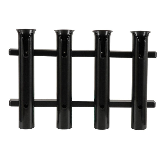 TACO 4-Rod Poly Rod Rack - Black [P03-064B] - Rough Seas Marine