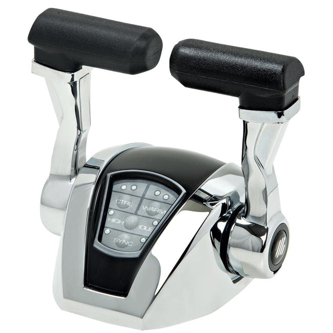 UFlex Power A Electronic Control Package - Dual Engine/ Single Station - Mechanical Throttle/Mechanical Shift [MM21] - Rough Seas Marine