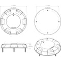 Lumitec Aurora - LED Dome Light - Polished SS Finish - 2-Color White/Red Dimming [101139] - Rough Seas Marine