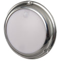 Lumitec TouchDome - Dome Light - Polished SS Finish - 2-Color White/Blue Dimming [101097] - Rough Seas Marine