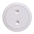 Beckson 6" Smooth Center Screw-Out Deck Plate - White [DP60-W] - Rough Seas Marine