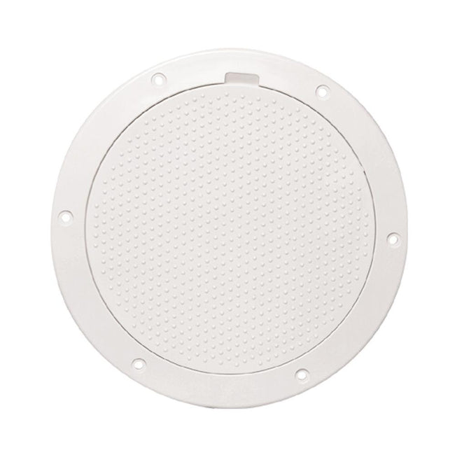 Beckson 6" Non-Skid Pry-Out Deck Plate - White [DP63-W] - Rough Seas Marine