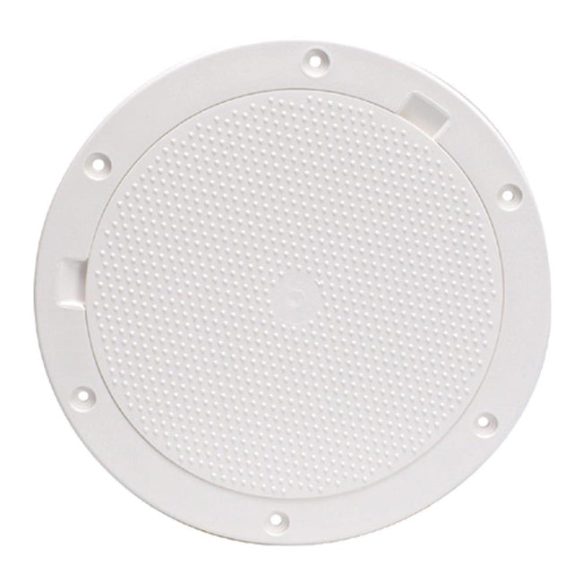 Beckson 8" Non-Skid Pry-Out Deck Plate - White [DP83-W] - Rough Seas Marine