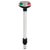 Perko Stealth Series LED Bi-Color 12" Pole Light - Small Threaded Collar - 2 Mile [1619DP2BLK] - Rough Seas Marine