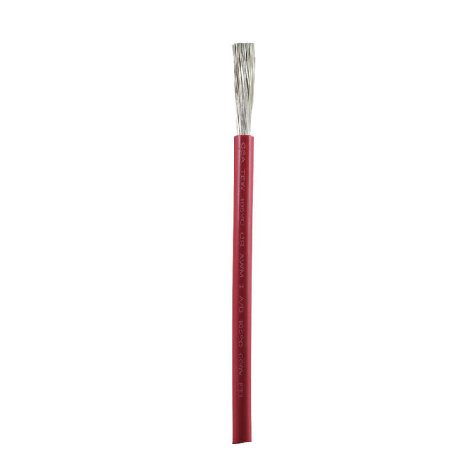 Ancor Red 4 AWG Battery Cable - Sold By The Foot [1135-FT] - Rough Seas Marine