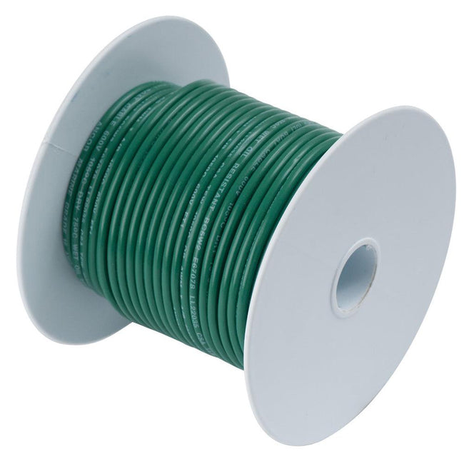 Ancor Green 10 AWG Primary Cable - 100' [108310] - Rough Seas Marine