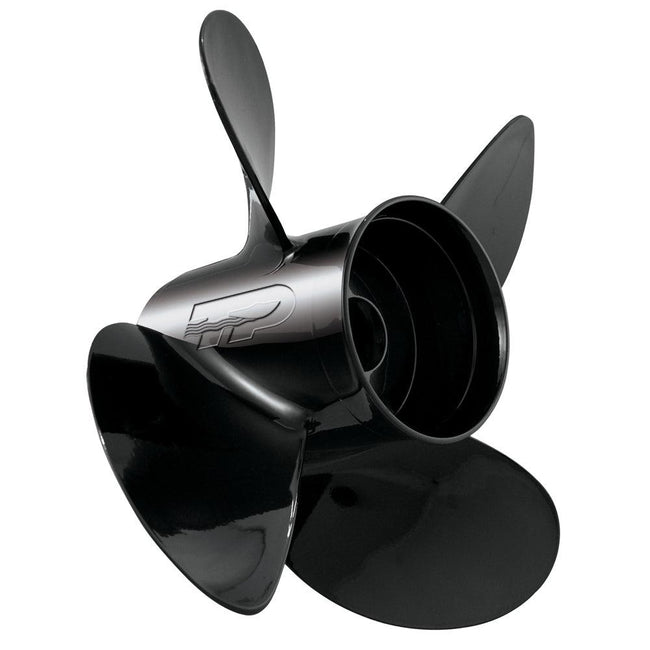 Turning Point Hustler - Right Hand - Aluminum Propeller - LE1/LE2-1319-4 - 4-Blade - 13" x 19 Pitch [21431930] - Rough Seas Marine