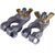 Ancor Lead Battery Terminal - 5/16" & 3/8" Stud - Positive & Negative Combo [260325] - Rough Seas Marine