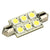 Lunasea Single-Sided 6 LED Festoon - 10-30VDC/1.5W/97 Lumens - Warm White [LLB-186W-21-00] - Rough Seas Marine