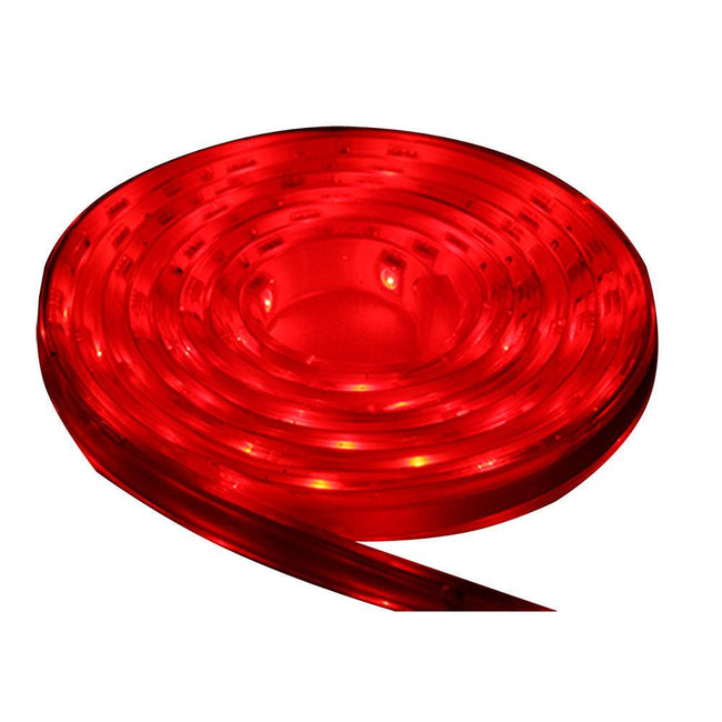 Lunasea Waterproof IP68 LED Strip Lights - Red - 5M [LLB-453R-01-05] - Rough Seas Marine