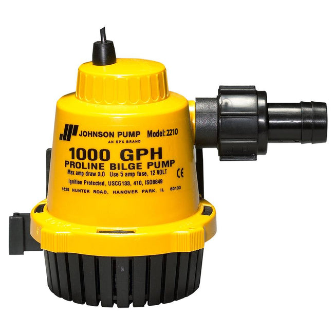 Johnson Pump Proline Bilge Pump - 1000 GPH [22102] - Rough Seas Marine