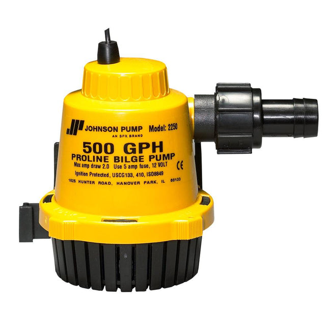 Johnson Pump Proline Bilge Pump - 500 GPH [22502] - Rough Seas Marine