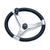 SchmittOngaro Evo Pro 316 Cast Stainless Steel Steering Wheel w/Control Knob - 13.5" Diameter [7241321FGK] - Rough Seas Marine