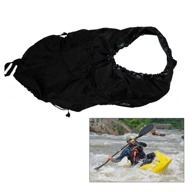 Attwood Universal Fit Kayak Spray Skirt - Black [11776-5] - Rough Seas Marine