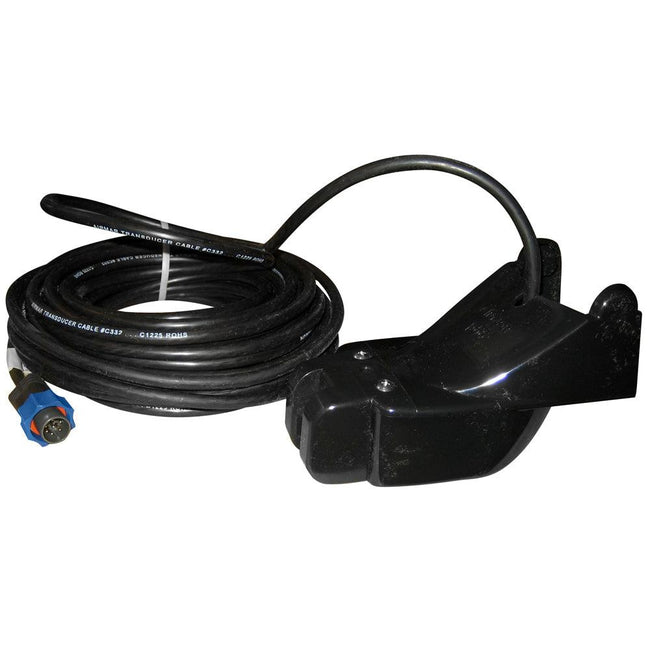 Lowrance P66-BL Transom Mount Triducer Multisensor Blue Connector [P66-BL] - Rough Seas Marine