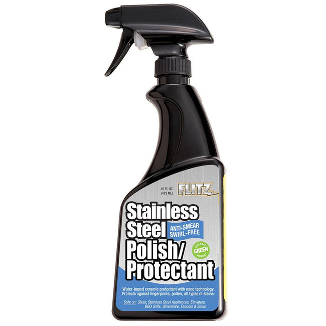 Flitz Stainless Steel Polish/Protectant - 16oz Spray [SS 01306] - Rough Seas Marine