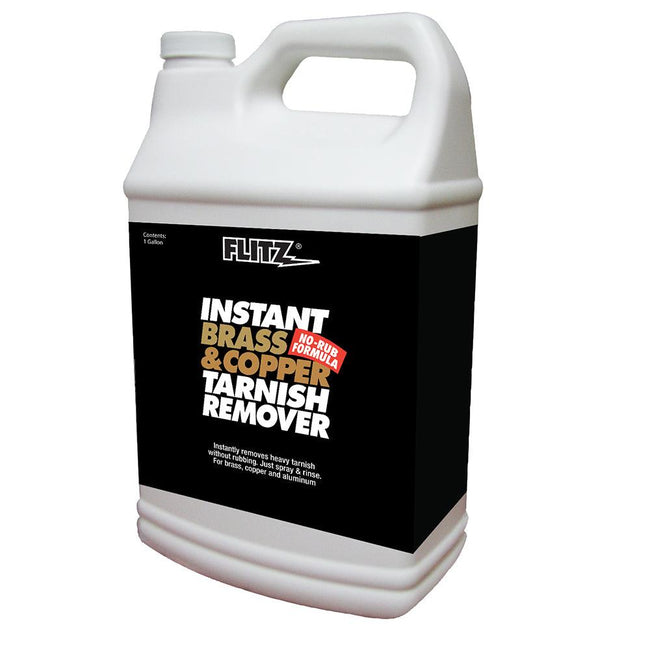 Flitz Instant Brass & Copper Tarnish Remover - 1 Gallon [BC 01810] - Rough Seas Marine