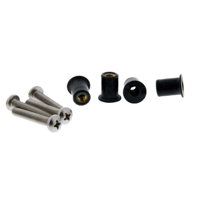 Scotty 133-4 Well Nut Mounting Kit - 4 Pack [133-4] - Rough Seas Marine