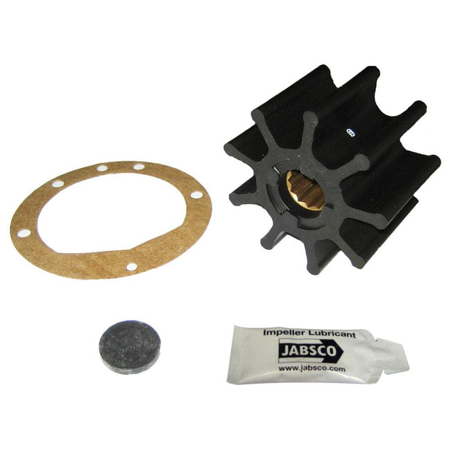 Jabsco Impeller Kit - 9 Blade - Nitrile - 3-3/4" Diameter x 2-1/2" W, 1" Shaft Diameter [836-0003-P] - Rough Seas Marine