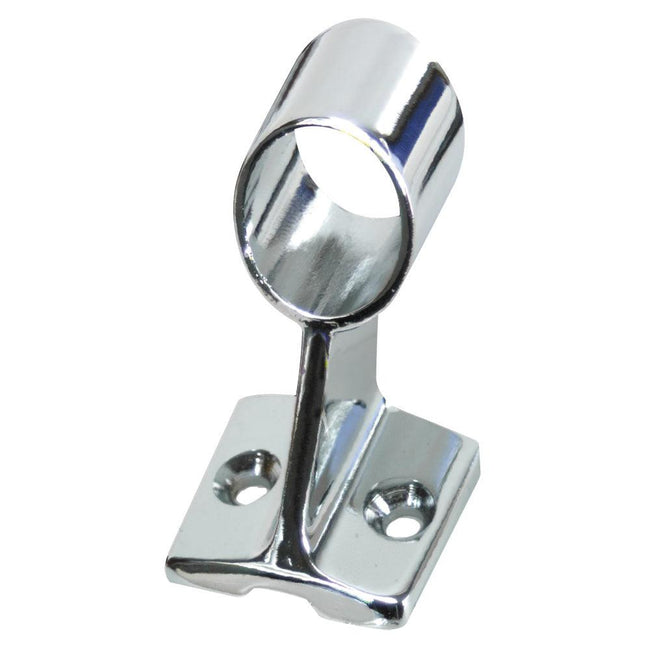 Whitecap Center Handrail Stanchion - 316 Stainless Steel - 7/8" Tube O.D. - 2 #10 Fasteners [6079C] - Rough Seas Marine